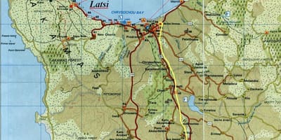 מפה של latchi קפריסין